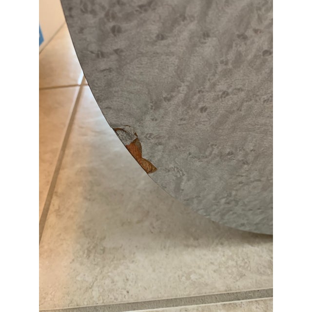 Vintage Karl Springer Cantilevered Coffee Table | Chairish