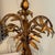 Metal 1930s Pair of 1930s Hollywood Regency Palm Tree & Marble Lamps For Sale - Image 7 of 10