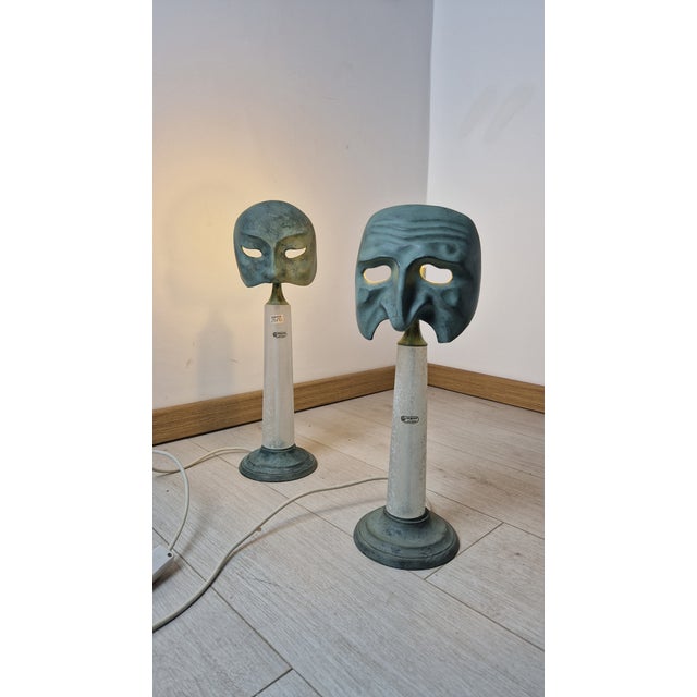 Table Lamp Model in Glass and Bronze by Elin Raaberg Nielsen for Seguso Vetri Darte, 1980s For Sale - Image 16 of 18