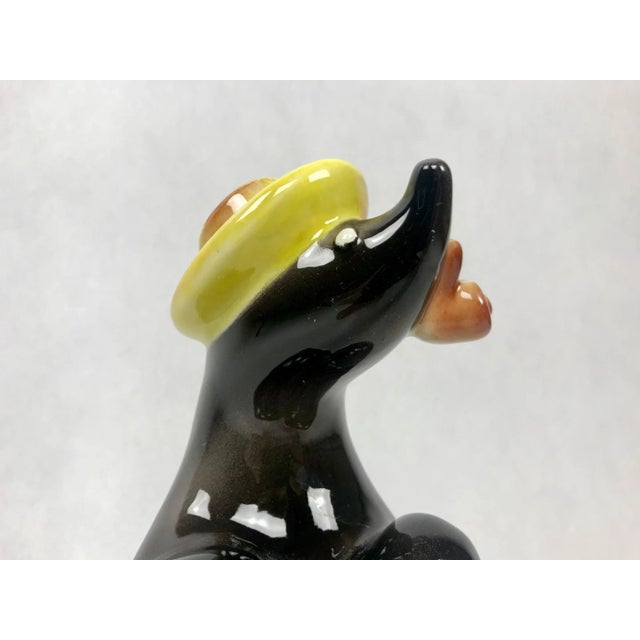 Boho Chic Bohemian Ceramic Mole Figure from Jichokera Bechyně, 1960s For Sale - Image 3 of 8