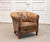Brutalist Vintage Swedish Chesterfield Club Chair, 1920s For Sale - Image 3 of 12