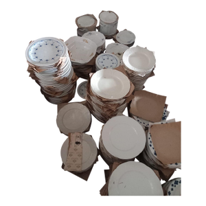 1970s Porcelain White, Called White Gold - Set of 22 Pieces