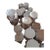 New 1970s Porcelain White, Called White Gold - Set of 22 Pieces For Sale