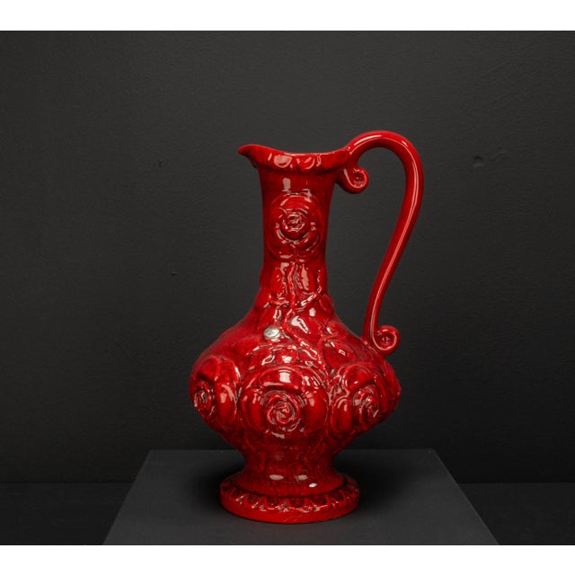 Handcrafted Vase from Knödgen Ilkra Edelkeramik, Germany, 1960s For Sale - Image 15 of 15