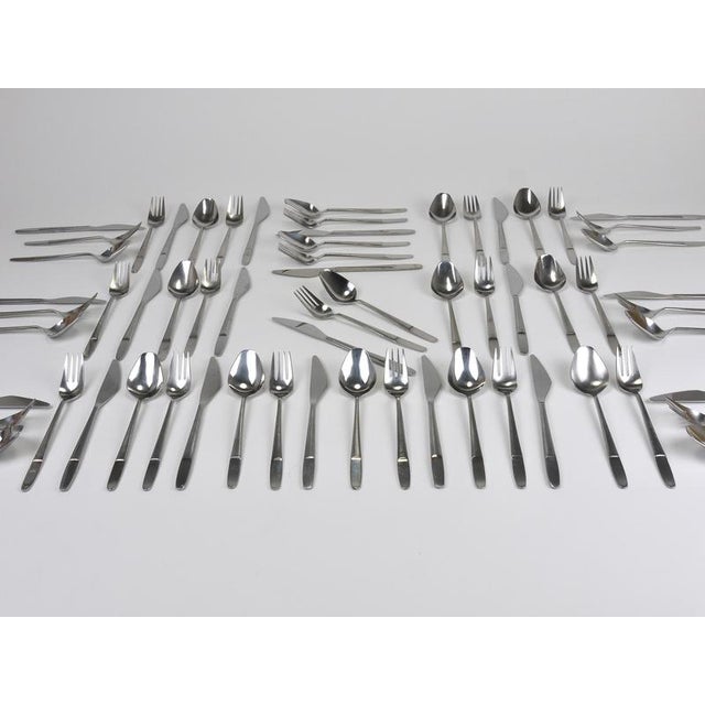 Model 2070 Flatware Cutlery by Helmut Alder for Amboss, Austria, 1960s, Set of 3 For Sale - Image 11 of 13