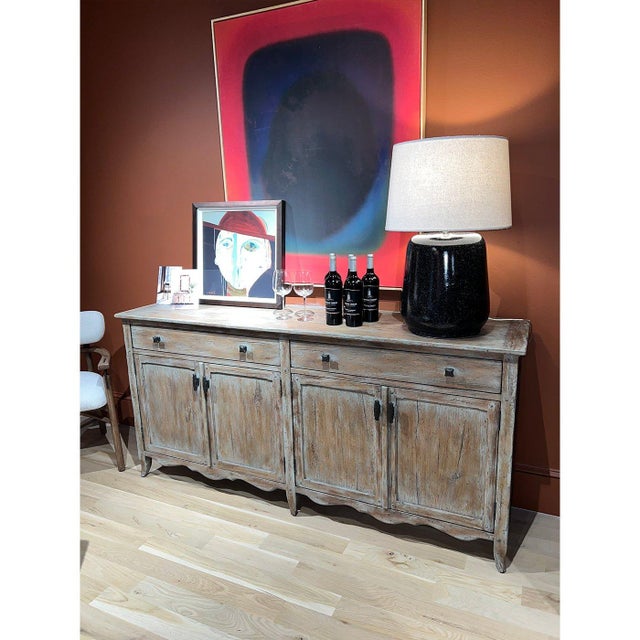 Rustic French Provincial Sideboard For Sale - Image 11 of 14