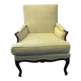 Newly Reupholstered Vintage Accent Chair For Sale