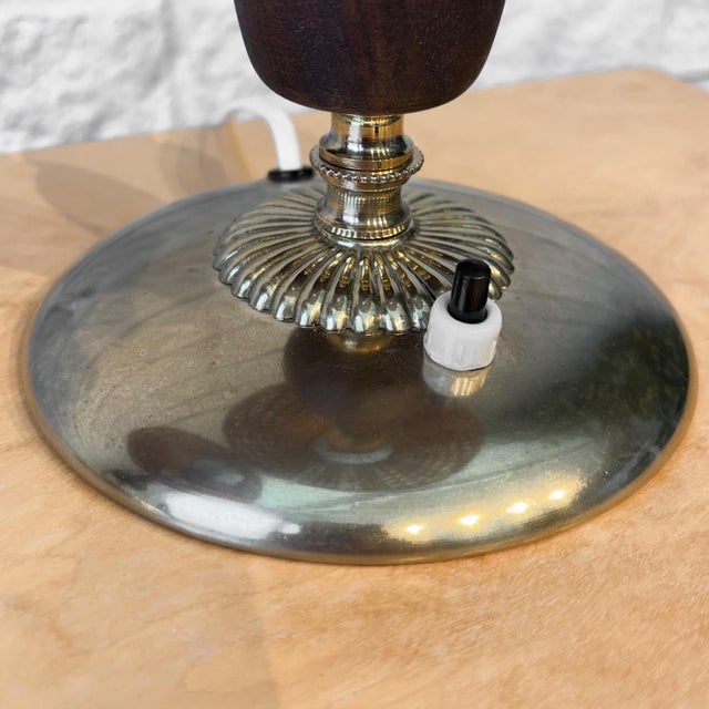 Vintage Scandinavian 32060 Table Lamp by Bertil Brisborg for Nordiska Kompaniet, 1940s, Set of 2 For Sale - Image 9 of 16