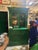 Up for consideration is a beautiful vintage Kelly green large cabinet. This would look lovely in your home and it is a...