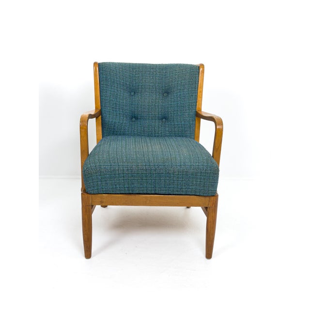 1920s Swedish Modern Lounge Chairs by Otto Schulz for Boet, Sweden, 1930, Set of 2 For Sale - Image 5 of 10