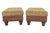 Cabin Southwood Traditional Upholstered Ottomans, a Pair For Sale - Image 3 of 7