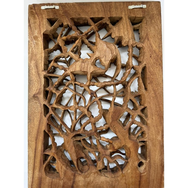 Sea Creatures 3 Dimensional Wood Carving For Sale - Image 15 of 17