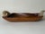 Spanish Olive Wood Centerpiece Bowl with Cow Horn Handles, 1960s For Sale - Image 12 of 15