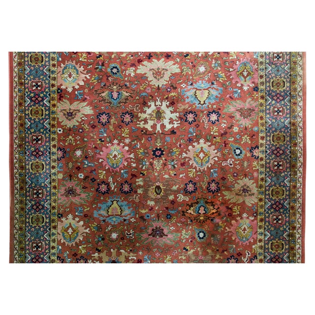 Textile Early 20th Century German Tetex Rug For Sale - Image 7 of 15