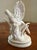Vintage Mid 20th Century White Bisque Porcelain Pheasants Figurine For Sale - Image 4 of 9