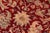 Shabby Chic Shabby Chic 1990's Pak-Persian Red/Blue Wool Rug - 6'1'' X 8'10'' For Sale - Image 3 of 9