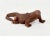 Large Carved Komodo Dragon Walrus Sculpture, 1970s For Sale - Image 4 of 10