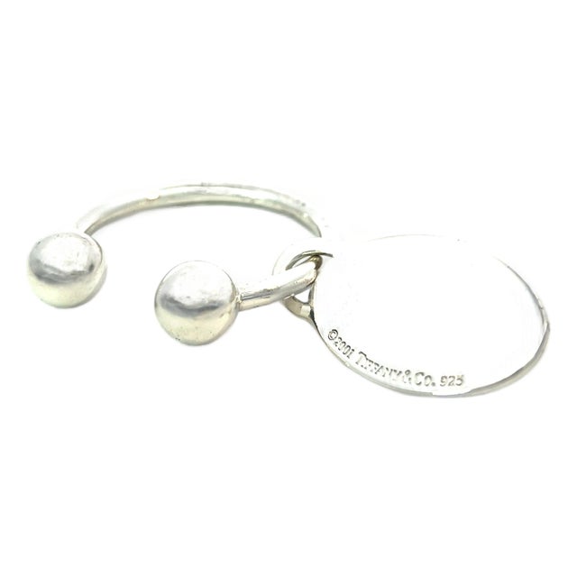 Late 20th Century Tiffany & Co Estate Hanging Ornament Keychain Sterling Silver For Sale