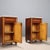 Antique Bedside Tables in Mahogany Veneer and White Marble, 20th Century, Set of 2 For Sale - Image 4 of 11