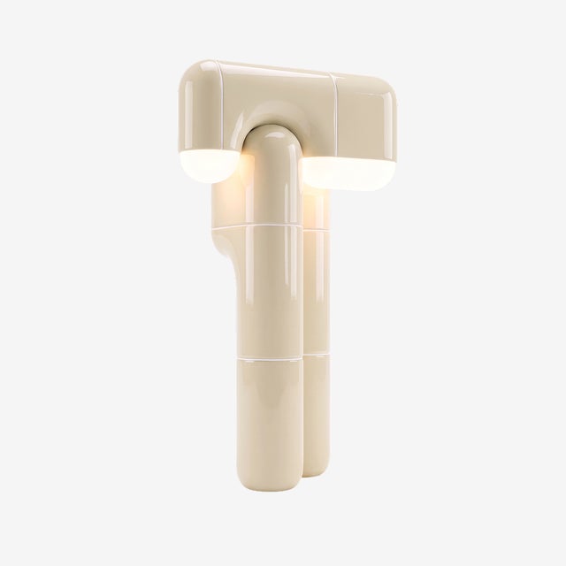 Plastic U 016 Table Lamp by Rollo Studio For Sale - Image 7 of 7