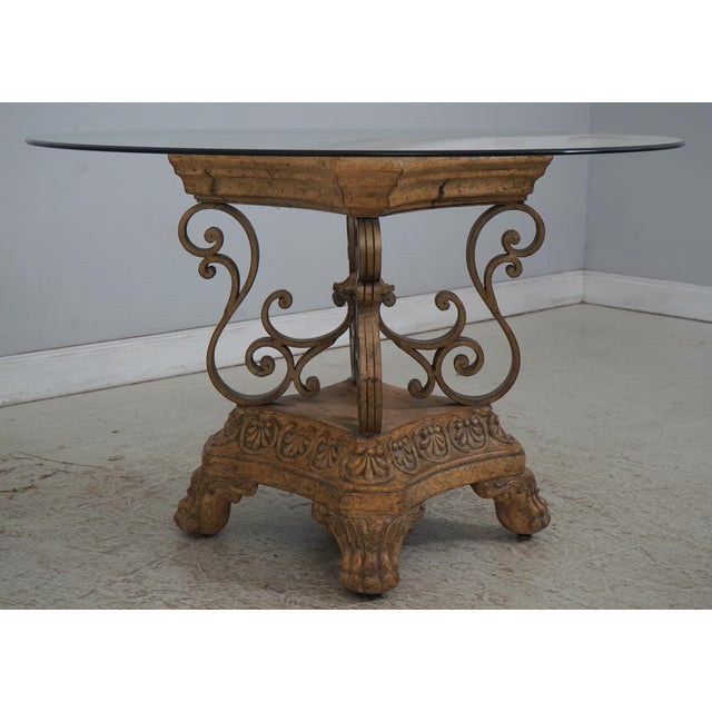 Age: Approx: 30 Years Old Details: Paw Feet Fine Carved Details Beveled Glass High Quality Construction Baroque Style...