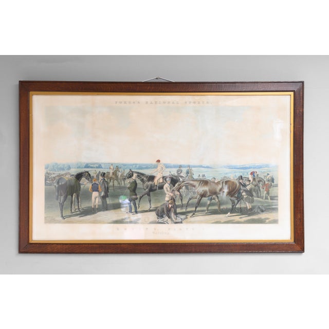 Racing Scenes, Prints, 1856, Set of 4 For Sale - Image 3 of 14