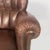 Wood Italian Art Deco Brown Leather 2-Seater Sofa from Saracchi, 1930s For Sale - Image 7 of 18