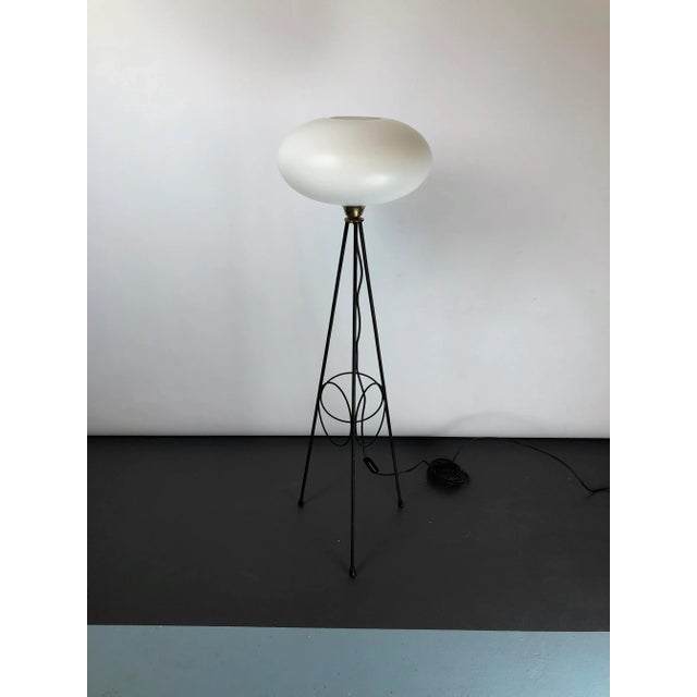 Italian Brass Floor Lamp from Stilnovo, 1950s For Sale - Image 14 of 18