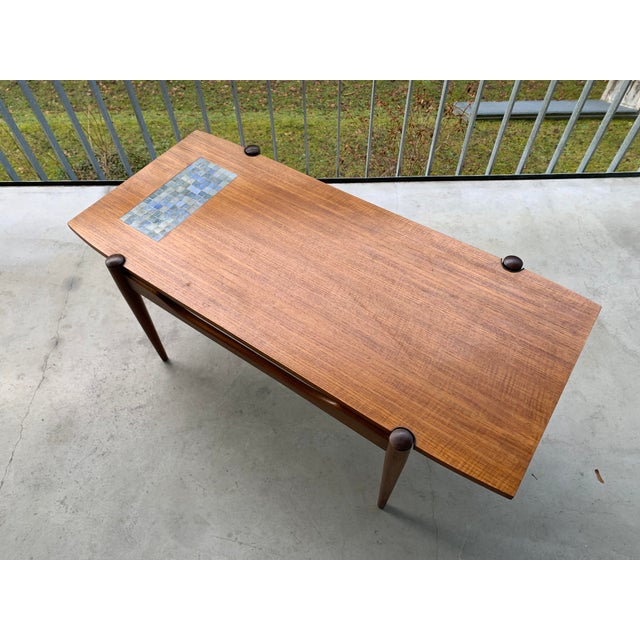 Teak Coffee Table by Louis Van Teeffelen for Wébé, 1960s For Sale - Image 16 of 18