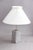 Table Lamp in Granite with Pleated Lampshade by Le Klint, 1990s For Sale - Image 3 of 4