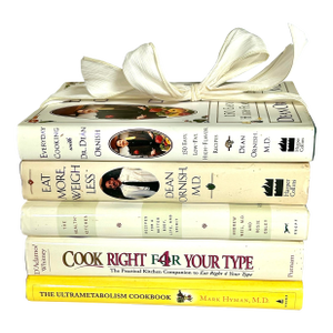 Healthy Eating Cookbooks, Set of 5