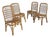 Italian Bamboo Chairs in the style of Albini, 1960s, Set of 4 For Sale