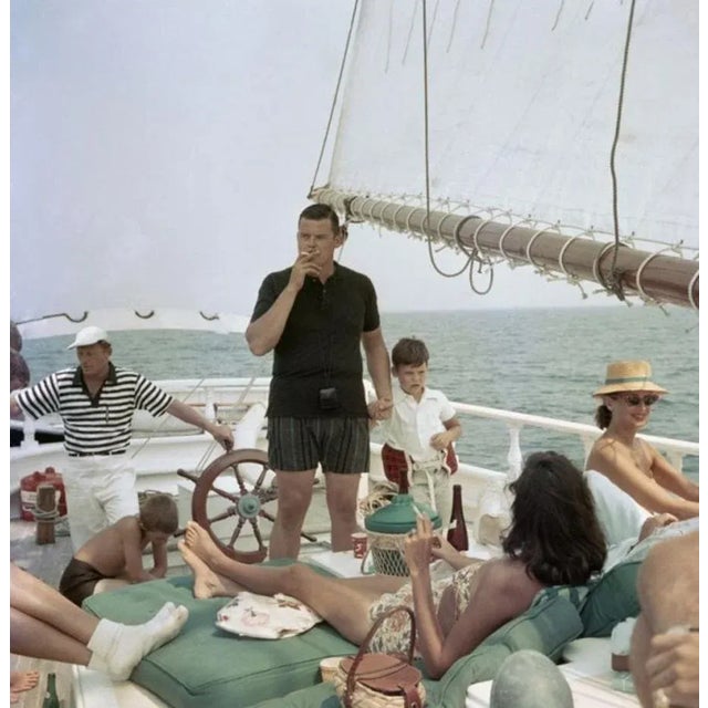 Black Pearl Trippers 1960 by Slim Aarons Slim Aarons Limited Estate Edition Harry Cabot Jnr (standing, centre) with his...