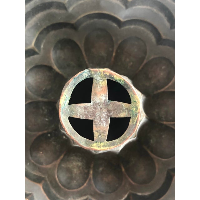 Antique Copper Bakers Cake Savoy Mold Chairish