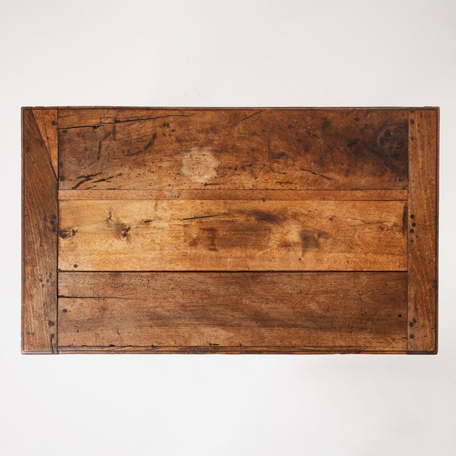 Brown Antique French Barley Twist Table, 18th Century For Sale - Image 8 of 15