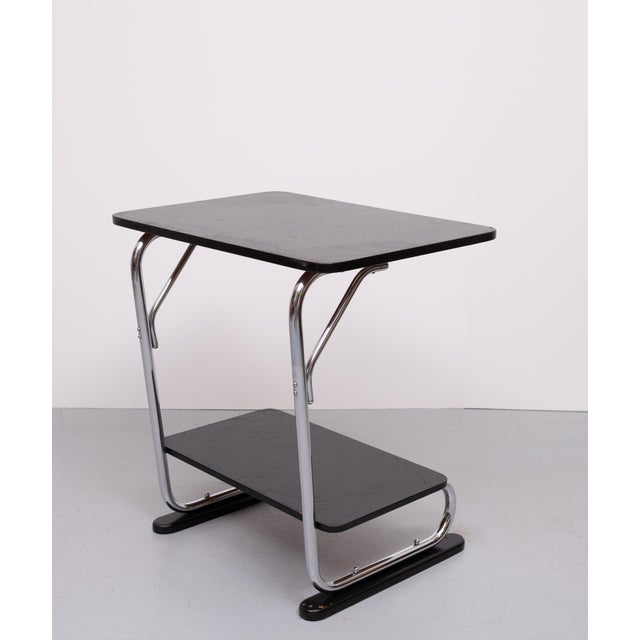 Bauhaus Chrome Tube Tray Table, Germany, 1930s For Sale - Image 11 of 11