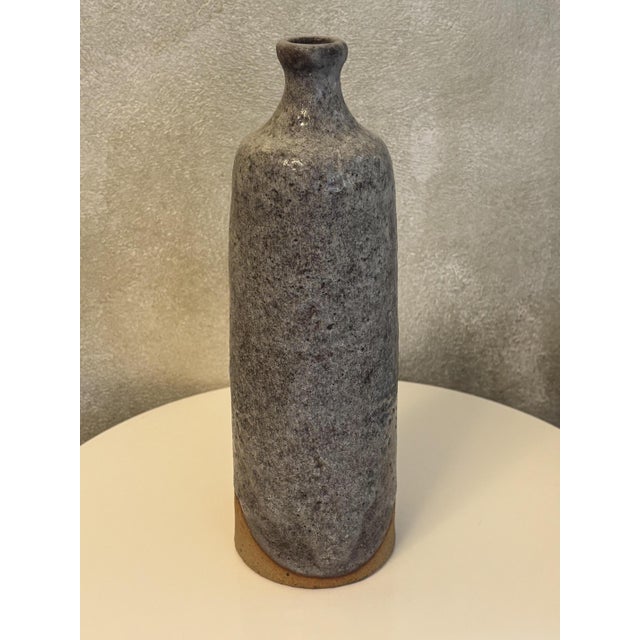 Mid-Century Modern Mid-Century Swiss Wabi-Sabi Ceramic Vase by Arnold Zahner, Rheinfelden, 1960s For Sale - Image 3 of 6
