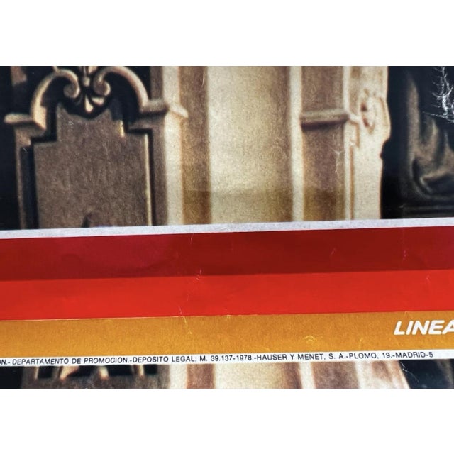 Paper Iberia Posters by Hauser and Menet, 1978, Set of 4 For Sale - Image 7 of 13