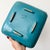 Mid-Century Modern Mid Century Modern Aldo Londi Vetrata Bitossi Italy Teal Ceramic Ashtray Rare For Sale - Image 3 of 11
