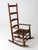 Antique Splint Weave Seat Rocking Chair For Sale - Image 9 of 12