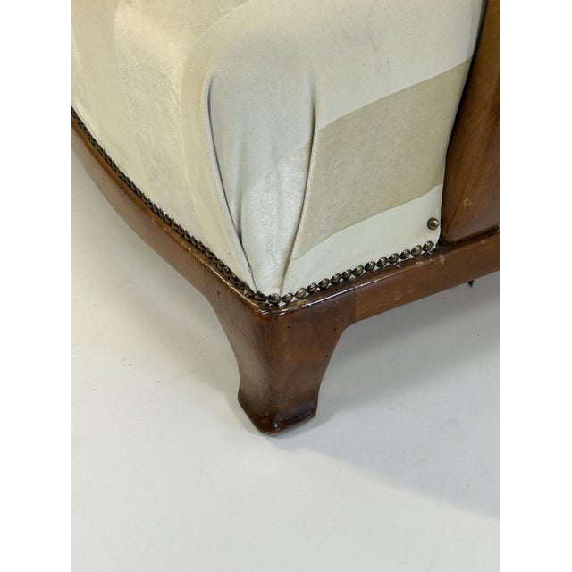 Vintage Reading Chair in the style of Paolo Buffa, 1950s For Sale - Image 11 of 12