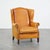 Wing Chair in Cowhide Leather For Sale - Image 12 of 12