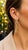 Not Yet Made - Made To Order Contemporary Silver Citrine Earrings, Pair For Sale - Image 5 of 6