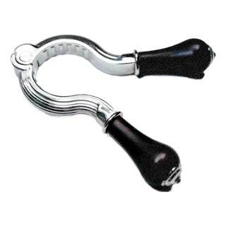 1970s Christofle Silver Plated Champagne Bottle Cork Puller For Sale