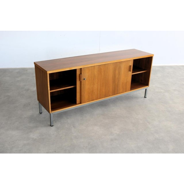 Wood Vintage Teak Filing Cabinet, 1960s For Sale - Image 7 of 10