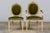 French Antique French Louis XVI Style Dining Chairs in Olive Green Velvet - Set of 8 For Sale - Image 3 of 18