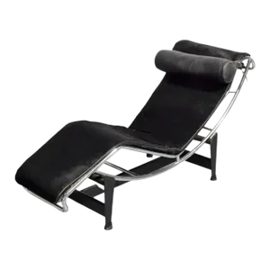 MCM Le Corbusier Lc4 Chaise by Charlotte Perriand & Pierre Jeanneret for Cassina