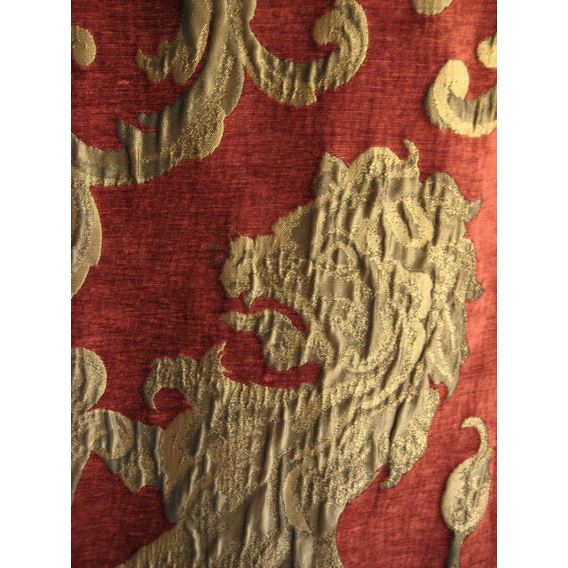 Textile 20th Century French Royal Coat of Arm Tapestry For Sale - Image 7 of 8