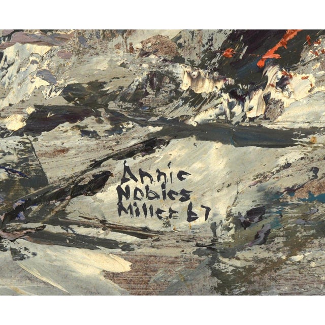 Annie Nobles Miller, Florida Oil Painting African American Woman Art Annie Nobles Miller Indian River, 1967 For Sale In Miami - Image 6 of 7