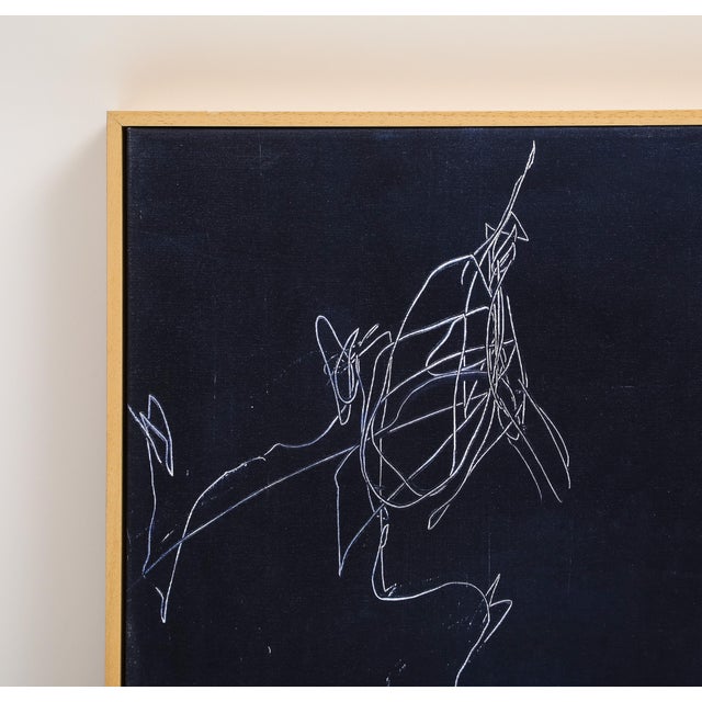 2020s Kali Sanders, "Scratch", Synograph on Panel, 2020 For Sale - Image 5 of 11